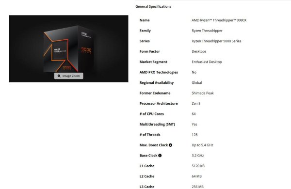 北京科汇配资 工作站之王：AMD Ryzen Threadripper 9980X 处理器跑分曝光